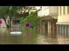 Coping with flood waters in Paris