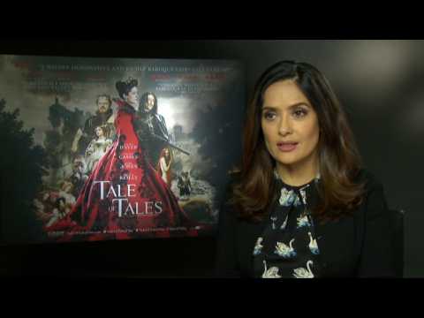 Salma Hayek In Gucci Deals With Horror Story