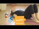 How to in 60 seconds Pilates: Leg Circles