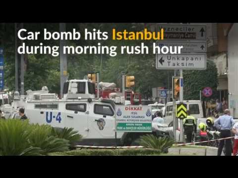 Istanbul car bombs kills several people and injures dozens