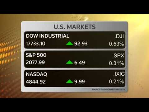 U.S. stocks snap 5-day losing streak