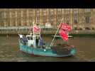 Farage leads Brexit flotilla into London