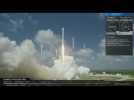 Textbook liftoff for SpaceX satellite rocket