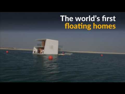 Step into the world's first floating home