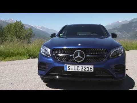 Mercedes-Benz GLC 300 4MATIC Coupe - Exterior Design in Brilliant Blue | AutoMotoTV