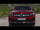 Mercedes-Benz GLC 350 d 4MATIC Coupe - Exterior Design in Red Metallic | AutoMotoTV