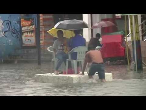 Typhoon's trail of destruction in Asia