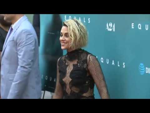 Kristen Stewart on hiding emotions at 'Equals' premiere