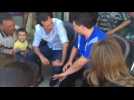 Assad visits wounded Syrian soldiers in Homs