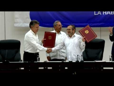 Colombian ceasefire offical, peace within sight