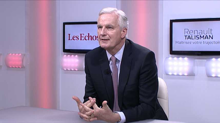 Illustration pour la vidéo Michel Barnier : "Voter Marine Le Pen en 2017, c'est sortir de l'Europe"