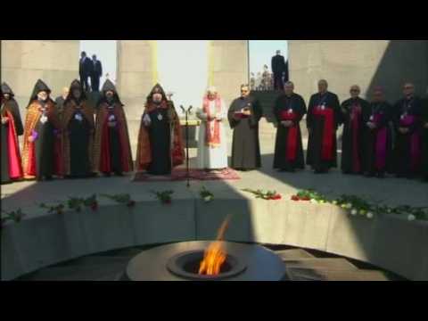 Pope remembers 'genocide' victims