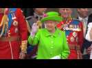 Queen marks 90th birthday with colorful parade