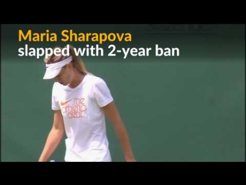 Maria Sharapova gets two-year ban