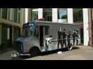 Banksy's spray painted SWAT van to auction