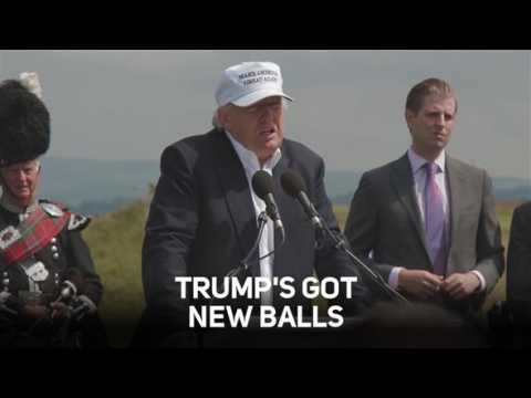 Did Donald Trump drop the ball in Scotland?