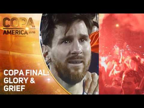 Messi's shocking farewell steals Chile's Copa show
