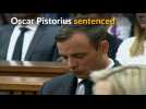 Oscar Pistorius handed six-year sentence for murder