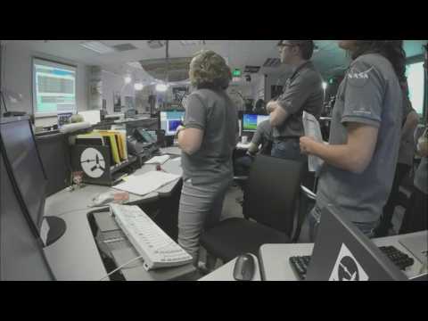 NASA Staff Celebrate as Juno Successfully Enters Jupiter's Orbit