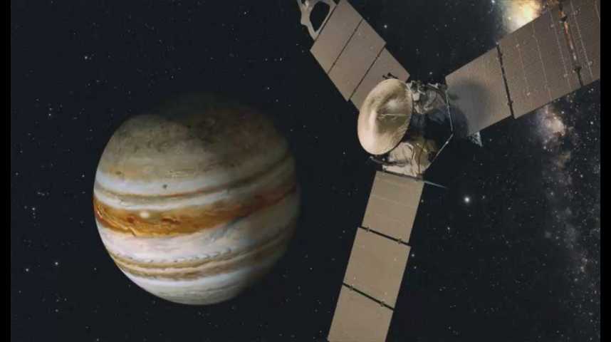 Illustration pour la vidéo La sonde Juno de la Nasa s’est mise en orbite autour de Jupiter