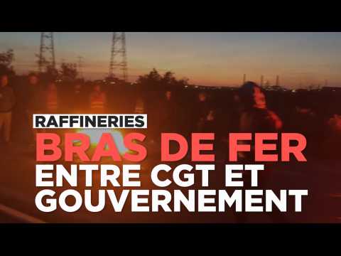 Raffineries bloquées : bras de fer entre CGT et gouvernement autour de la loi Travail