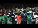 Thousands of Zimbabweans march in support of Mugabe - Label : AFPTV - First images - Category : News