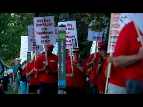 Minnesota nurses strike over health insurance