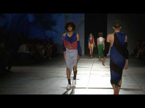 Vivienne Westwood - MENSWEAR collection spring/summer 2017 in Milan (with interview)