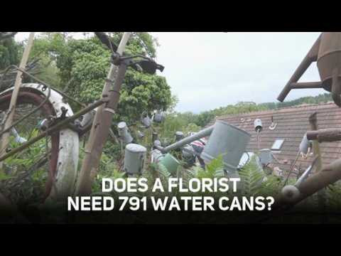 791 water cans: a pile of junk or a piece of art?