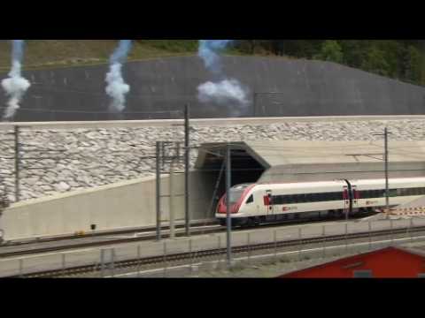 World's longest rail tunnel now open