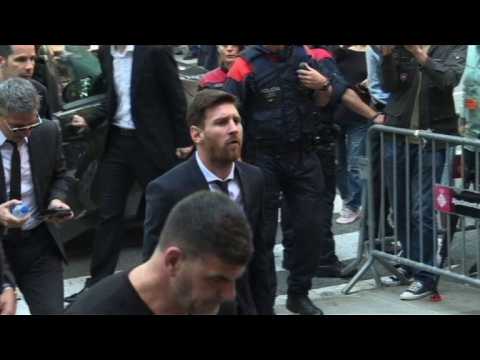 Football: Messi appears in court at tax fraud trial in Spain