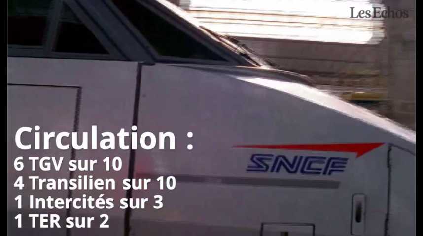 Illustration pour la vidéo SNCF : la circulation reste "fortement perturbée" en Ile-de-France vendredi