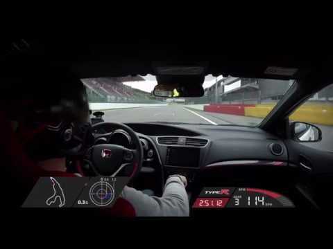 Honda Civic Type R sets new benchmark time at Spa-Francorchamps with Honda WTCC's | AutoMotoTV