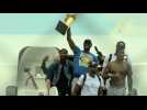 Cleveland Cavaliers return home as champs