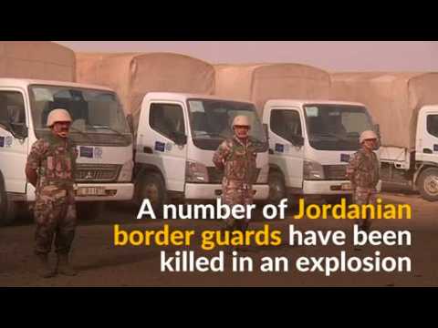 Car bomb kills Jordanian troops at Syrian border