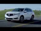 2017 Acura MDX Driving Video White Diamond Pearl | AutoMotoTV