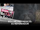 Psychic pig predicts: EU referendum