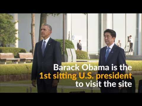 Obama visits site of world's first atomic bombing