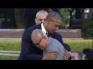 Obama hugs Hiroshima survivor - Label : AFPTV - First images - Category : News