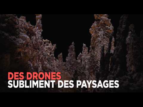 Il photographie des paysages à la lumière des drones (et c'est magique)