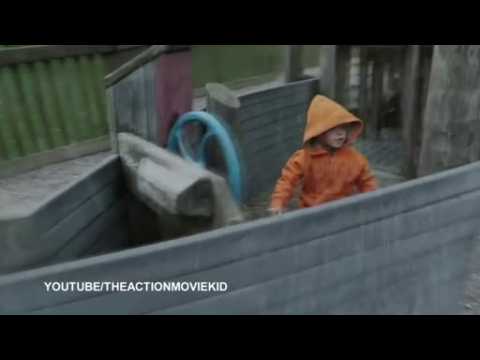 Parents turn son's playground antics into action movie scene