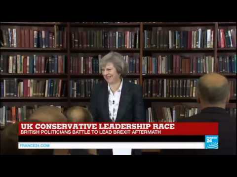 UK Conservative leadership race: Theresa May to run for Conservative Party leadership