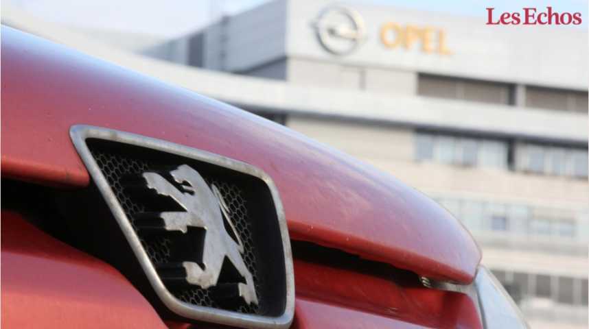 Illustration pour la vidéo L'essentiel de l'alliance PSA-Opel en moins de 2 minutes