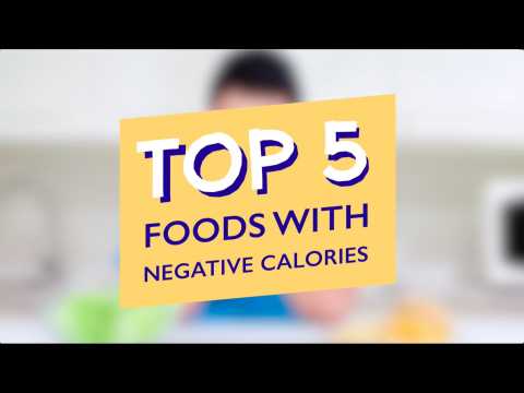 TOP 5 FOODS WITH NEGATIVE CALORIES