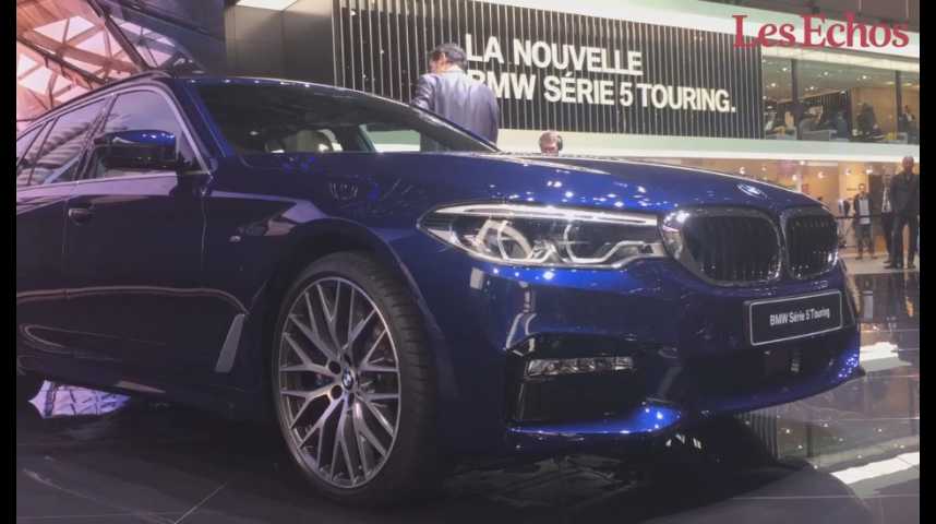 Illustration pour la vidéo Salon de Genève : découvrez la BMW série 5 Touring 