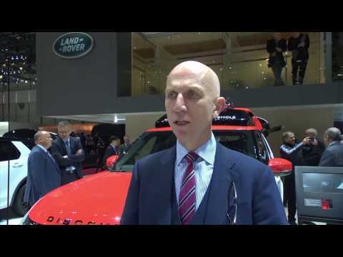 Jaguar Land Rover at Geneva Motor Show 2017 - Interview John Edwards, Managing Director | AutoMotoTV