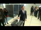 Dutch PM Mark Rutte casts vote in key elections
