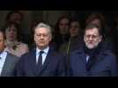 Spain PM observes minute of silence after London attack