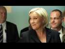 French elections: Marine Le Pen casts her vote