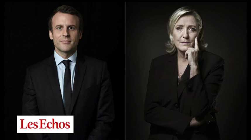 Illustration pour la vidéo Présidentielle : Le Pen - Macron, le match de deux surprises politiques